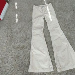 NWOT Peach Tone Corduroy Flares